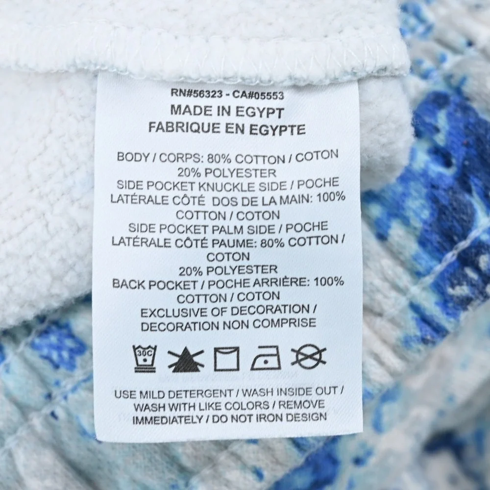 Nike Sportswear Club Fleece Tie Dye Joggers Sail Blue Mens L DZ3066-133